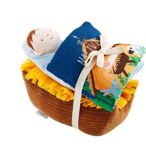 Nativity Plush with Book
