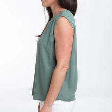 Load image into Gallery viewer, Nika Sleeveless V-Neck Blouse