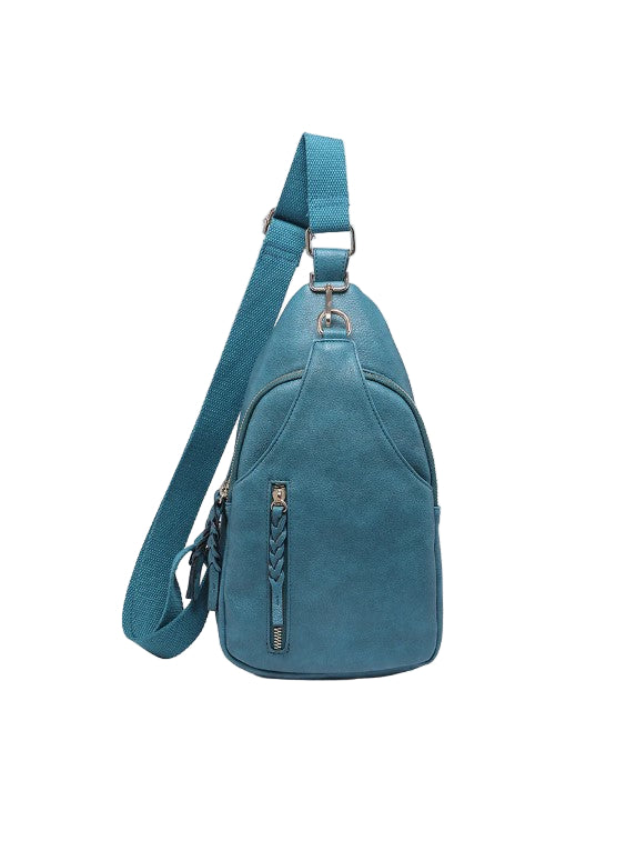 Nikki Sling Bag- Peacock