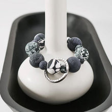 Load image into Gallery viewer, Noir Wrist Keychain