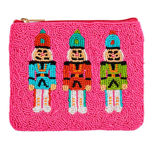 Nutcracker Holiday Beaded Case