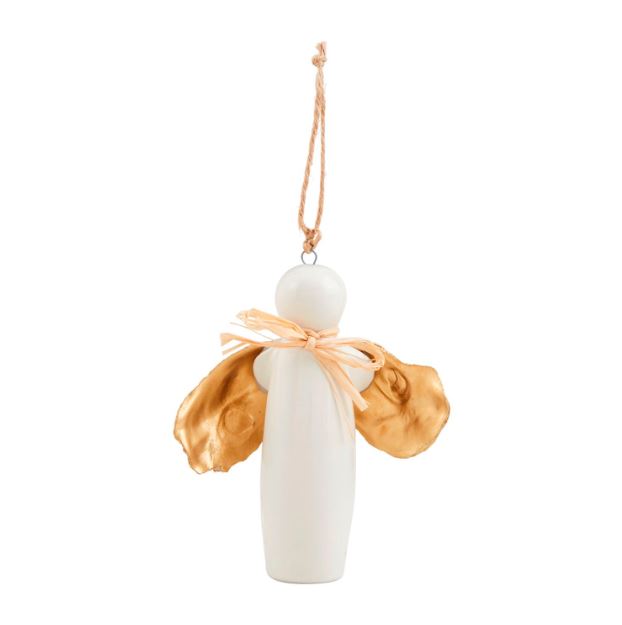 Oyster Angel Ornament