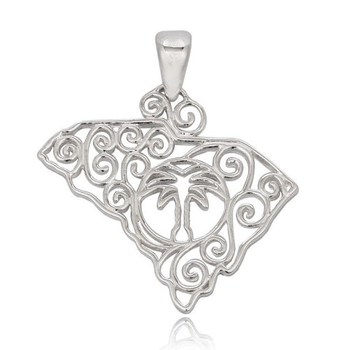 Small South Carolina State Pendant