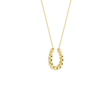 Load image into Gallery viewer, Round Horseshoe Pendant Necklace