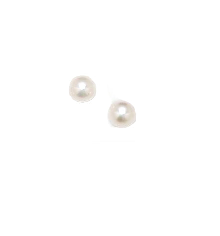 Sterling Silver 7mm Pearl Earrings