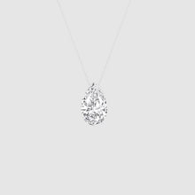 Load image into Gallery viewer, Seamless Pear Solitaire Pendant