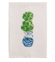 Load image into Gallery viewer, Painted Single Topiary Towel