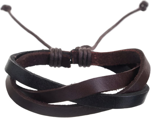 Phoenix Men's Leather Bracelet