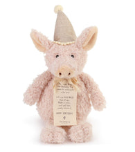 Load image into Gallery viewer, Piggy Wigg the Birthday Pig Plush Toy