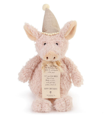 Piggy Wigg the Birthday Pig Plush Toy