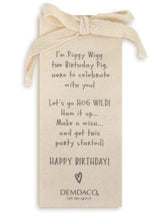 Load image into Gallery viewer, Piggy Wigg the Birthday Pig Plush Toy
