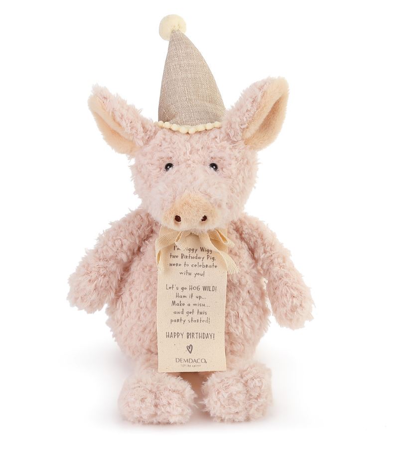 Piggy Wigg the Birthday Pig Plush Toy