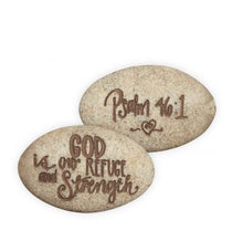 Load image into Gallery viewer, Psalm 46:1 Stone