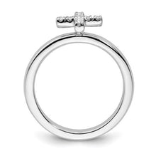 Load image into Gallery viewer, Expressions Cross Diamond Ring