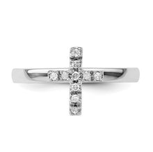 Load image into Gallery viewer, Expressions Cross Diamond Ring