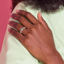 Load image into Gallery viewer, Expressions Cross Diamond Ring