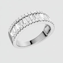 Load image into Gallery viewer, Channel Set Diamond Band
