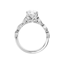 Load image into Gallery viewer, Elongated Cushion Trellis Shank Engagement Ring