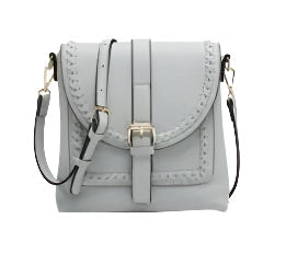 Roberta Handbag- Grey Blue