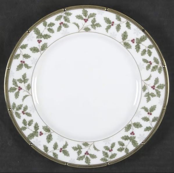 Rochelle Gold Holiday by Noritake Luncheon Plate - Thumbnail 2