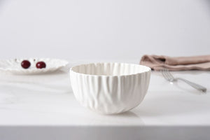 Mascali Bianca Collection - Round Cereal/ Soup Bowl