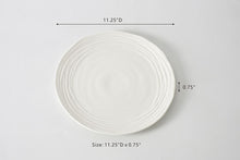 Load image into Gallery viewer, Le Blanc Collection- Round Dinner Plate