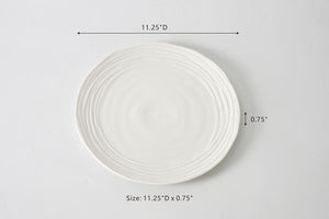 Le Blanc Collection- Round Dinner Plate