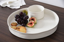 Load image into Gallery viewer, Le Blanc Collection- Round Platter