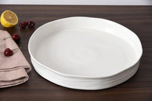 Load image into Gallery viewer, Le Blanc Collection- Round Platter