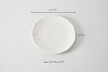 Load image into Gallery viewer, Le Blanc Collection- Round Salad Plate