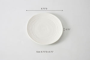 Le Blanc Collection- Round Salad Plate
