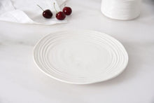 Load image into Gallery viewer, Le Blanc Collection- Round Salad Plate