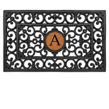 Load image into Gallery viewer, Rubber Monogram Doormat and Initial Insert Replacements
