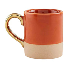 Load image into Gallery viewer, Gold Handle Coffee Mug, Asst. 4