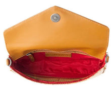 Load image into Gallery viewer, Golden Wild Print Leather Bag -  Snake Print