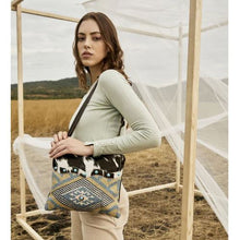Load image into Gallery viewer, Tufts Pattern Woven Hairon Crossbody