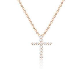 Diamond Cross Necklace