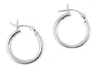 Sterling Silver 2mm/16mm Click Tubular Hoops