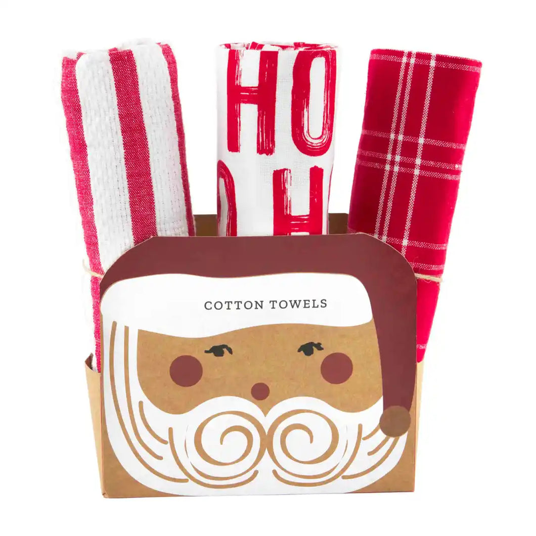 Santa Towel Gift Set