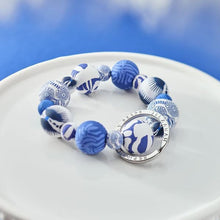 Load image into Gallery viewer, Santorini Wrist Keychain