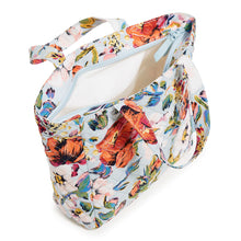 Load image into Gallery viewer, Sea Air Floral Lunch Tote