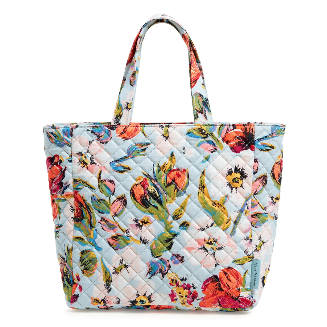 Sea Air Floral Lunch Tote