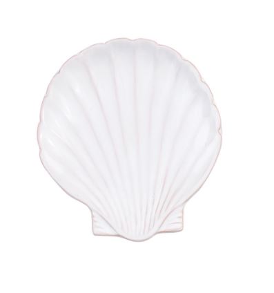 Shell Tidbit Plates, 4 asst