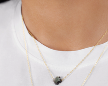 Load image into Gallery viewer, Signature Cross 16" Necklace - Mother of Pearl - Black Tahitian