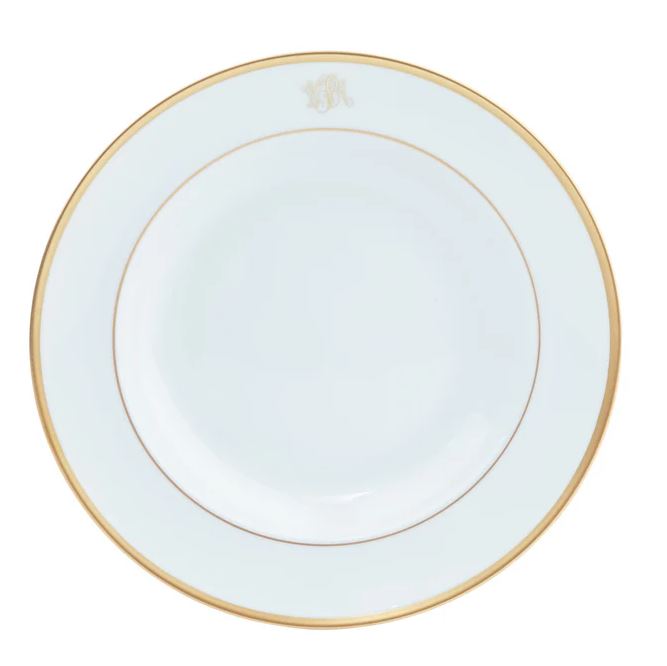 Pickard White Signature Gold Dinner Plate