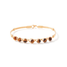 Load image into Gallery viewer, Simple Blessings Bracelet- Tiger Eye