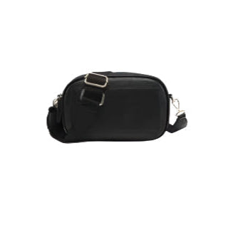 Sky Dual Zip Crossbody- Black