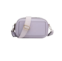 Load image into Gallery viewer, Sky Dual Zip Crossbody- Light Purple