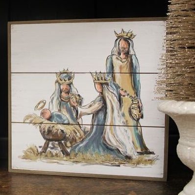 Three Kings Wooden Art