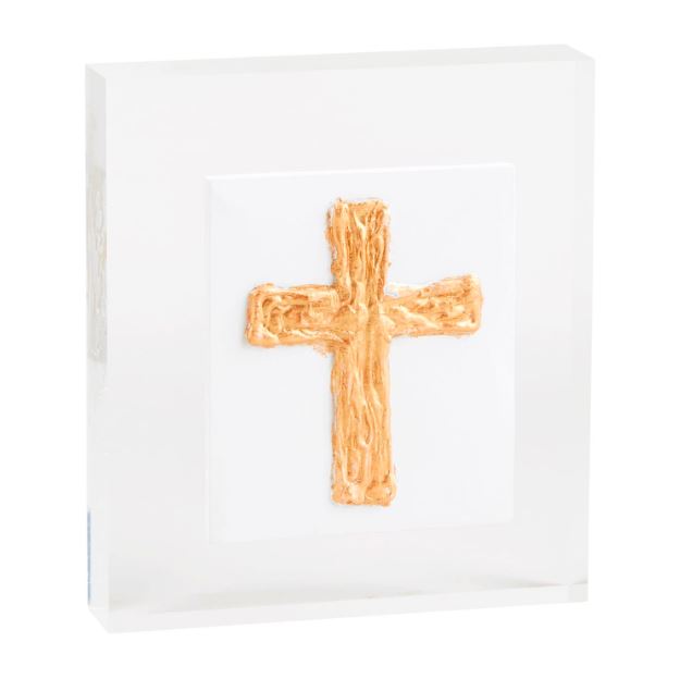 Small Cross Acrylic Plaque